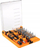 Set kaçavidash me bite NEO TOOLS 06-111-1, 45 copë, 1/4", portokalli