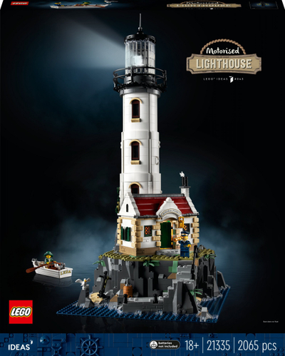 Set për ndërtim LEGO Ideas Motorized Lighthouse 21335, i motorizum, mbi 2000 copa, shumëngjyrësh