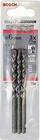 Set sfurçash goditëse Bosch 2608597706, 3 copë 6mm, 100mm, ngjyrë argjend