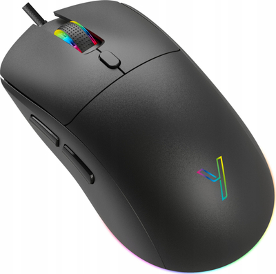Гејминг глушец со кабел Јенки YMS 300BK Reaper, USB, RGB, црн