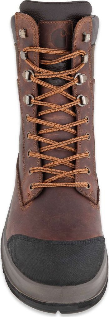 Çizme pune Carhartt High Work, që s’i hyn uji, majë mbrojtëse Fiber Glass, kafe të errëta