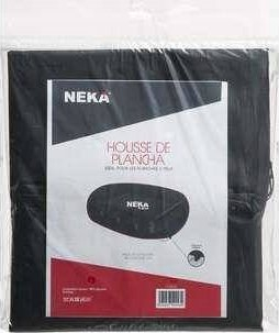Mbulesë për plancha, 54 x 27 x 83 cm, poliester, e zezë