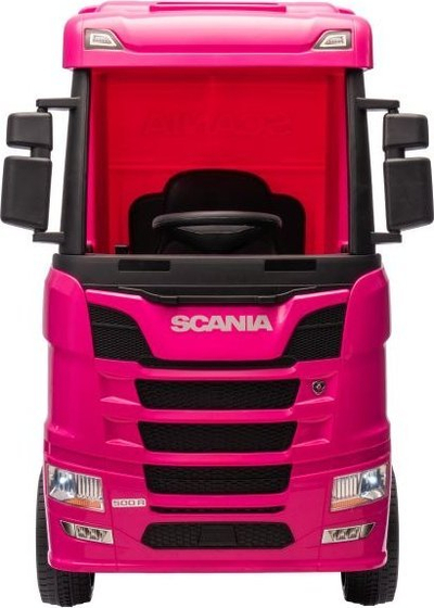 Makina elektrike për kalamoj Scania 500R HL698, 4x4, me telekomandë, rozë