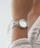 Orë dore për femra Guess Ribbon GW0838L1, e argjendtë