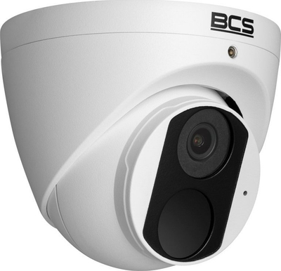 Kamerë sigurie IP Dome BCS P EIP14FSR3, 4Mpx, PoE, e bardhë