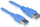 Kabllo Delock USB-A - USB-A, 2m, e kaltër