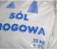 Kripë rrugësh Tabsol Road Rock Salt, 25kg, për shkrirje akulli dhe bore