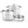 Set tenxhere për pasta Lamart LT1067, 4 pjesë, e argjendtë