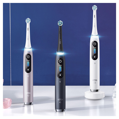 Furça për dhëmbë Oral B iO9 Series kOBR132, 2 copë, bardhë/ rozë