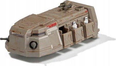 Lodër mjet transportues Star Wars Micro Galaxy Squadron Imperial Troop Transport, rreth 15 cm, me 2 figura Stormtrooper, shumëngjyrëshe