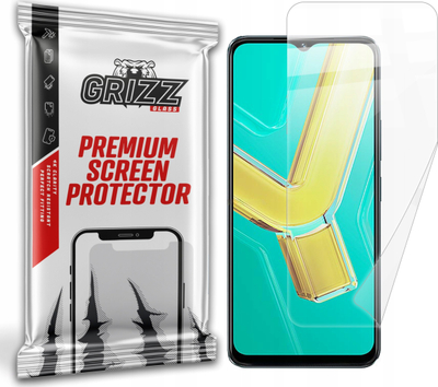 Folie mbrojtëse qeramike Grizz CeramicFilm për Vivo Y03t, rezistente ndaj gërvishtjeve, transparente
