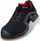 Atlete sigurie Uvex 1 unisex, hundë kompozite, S3 WRU, nr. 43, të zeza me të kuqe