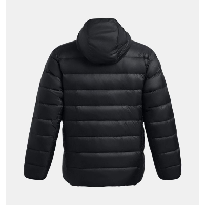 Зимска јакна со пердув Under Armour Legend, UA Storm, со капуљача, црна