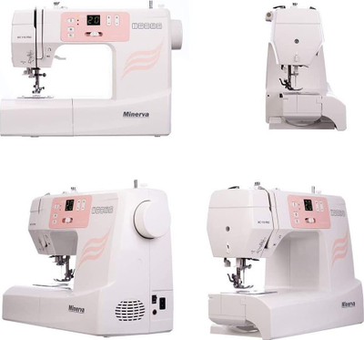 Makinë qepëse Minerva MC110 Pro, e bardhë