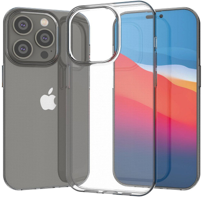 Kapak telefoni Hurtel Ultra Clear, iPhone 14 Pro, TPU 0.5mm, transparent