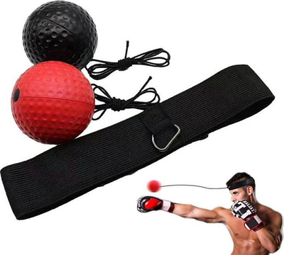 Topa për ushtrime Sports Equipment FT29B, i zi/kuq, 2 copë