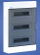 Panel shpërndarës Elektro-Plast SRn-54, 3x18 module, IP40, i bardhë