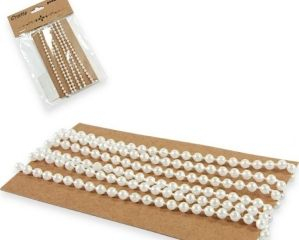 Varg dekorativ Polsirhurt White Pearl, 1 m, i bardhë