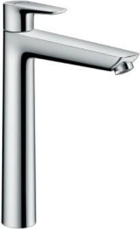 Bateri lavamani Hansgrohe Talis E 71717000, ComfortZone 190, pa set shkarkuesi, krom