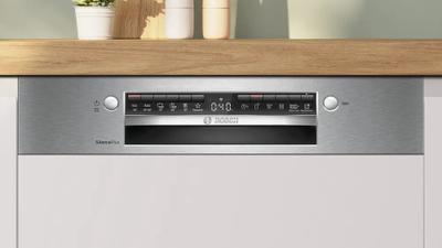 Enëlarëse gjysmë e integruar Bosch SMI4EAS28E Series 4, 60 cm, SilencePlus, inox