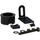 Set mbrojtëse balte biçiklete Dunlop MTB, 24"-26", plastikë, i zi