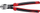Prerëse anësore Teng Tools MB442B 8T, çelik chrome molybden, doreza gome, e kuqe e zezë