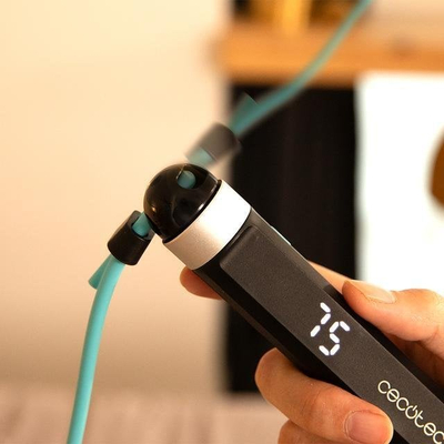 Litar kërcimi Drumfit Smartcomba 3000 Connected, me ekran LED, bateri 300 mAh
