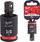 Adapter goditës Milwaukee Shockwave, 3/8" në 3/8", me kënd 15°, i zi