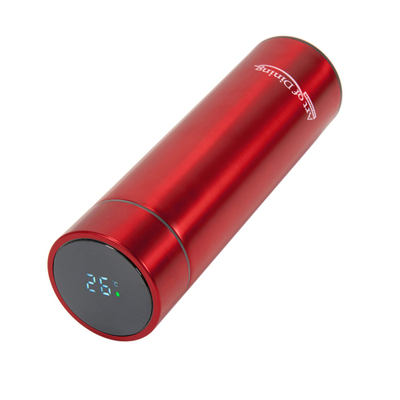 Termos Heinner me ekran LED, 450 ml, i kuq