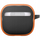 Kuti mbrojtëse Uniq Clyde për AirPods 4, material TPU PC, portokalli