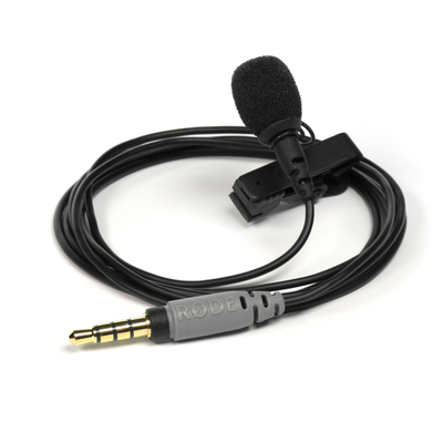 Mikrofon lavalier Rode SmartLav Plus, TRRS për smartphone, kondensator omnidireksional, i zi