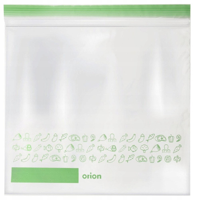 Qese plastike Orion Seal Bags, 25x24 cm, 25 copë, transparente