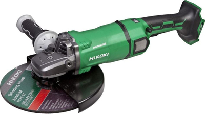 Mulli me bateri HiKOKI G3623DA, 36V, disk 230mm, jeshil