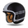 Helmetë moto CASSIDA ESO Jawa Panel, fibra xhami, ECE 22.06, e zezë perlë argjend gri, 2XL