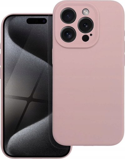 Силиконска маска Футера за iPhone 15 Pro, 2mm, проѕирна