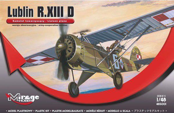Model avioni Mirage Lublin RXIIID 485001, set për montim