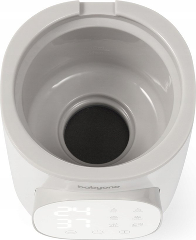 Sterilizues dhe ngrohës biberonash BabyOno 2in1, me programe automatike, ekran LED, i bardhë