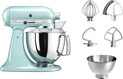Mikser planetar KitchenAid 5KSM175PSEIC, 4.8L, 300W, ngjyrë akull