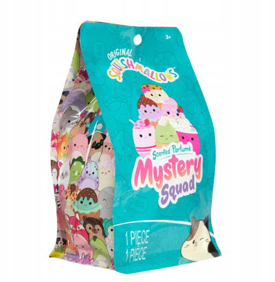 Lodër pelushi Squishmallows Mystery Scented Plush Dessert, 13 cm, me aromë ëmbëlsire, shumëngjyrëshe