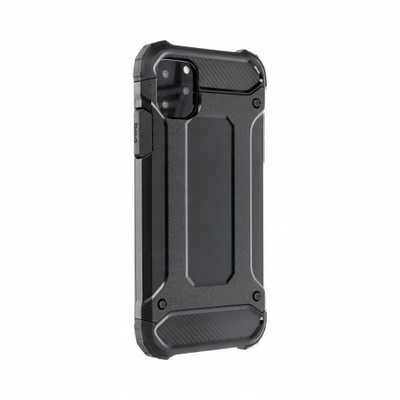 Futera mbrojtëse Armor për Samsung Galaxy A55 5G, PC TPU, e zezë