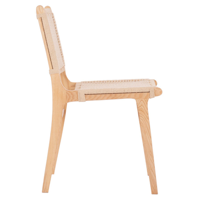 Karrige IGNACIO, dru rubberwood, litar i thurur, 50×60×87 cm (HM9330.01)