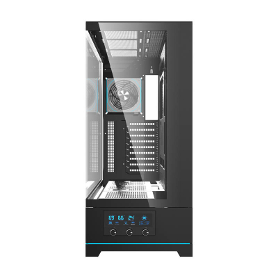 Kuti kompjuteri Darkflash DY451L Pro, ATX, ventilator i përfshirë, e zezë