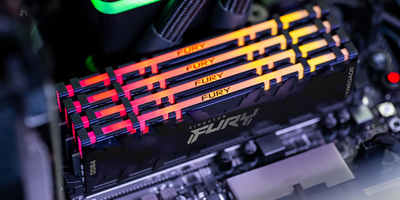 RAM Kingston Fury Renegade RGB, DDR4, 16GB 3200MHz, CL16