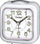 Orë tavoline me alarm Casio TQ-142-7EF, mekanizëm kuarc, analoge, e bardhë