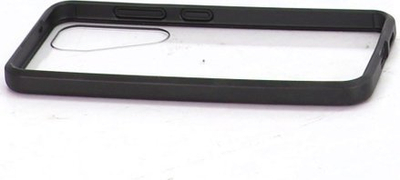 Kapotë telefoni OtterBox React për Galaxy S24, Transparent, Black Crystal