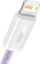 Кабел USB во Lightning Baseus CALD000405, 1m, 2.4A, виолетов