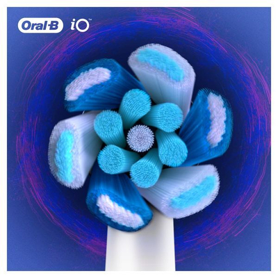 Koka zëvendësuese për furçë dhëmbësh Oral B iO Ultimate Clean, 4 copë, të bardha