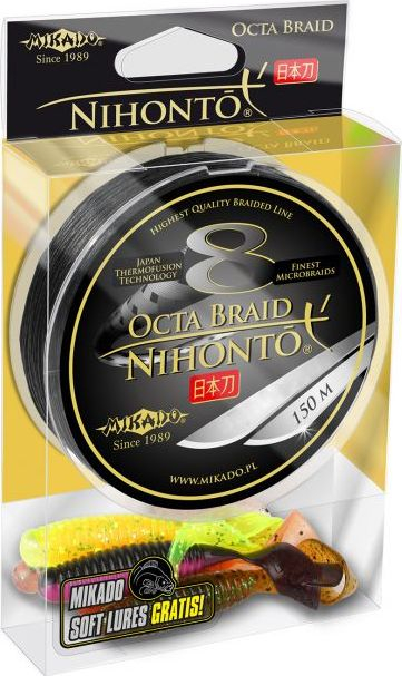 Fije për peshkim Mikado Nihonto, 0.40mm, 150m, e zezë