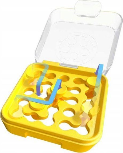 Lojë logjike SmartGames IQ Mini Iuvi Games, portative, puzzle xhepi, shumëngjyrëshe