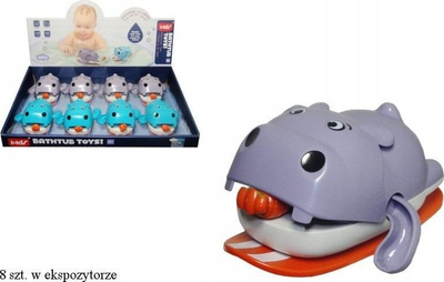 Lodër banjo Teka Hippopotamus Swimming, për fëmijë 3+, ngjyra të ndryshme